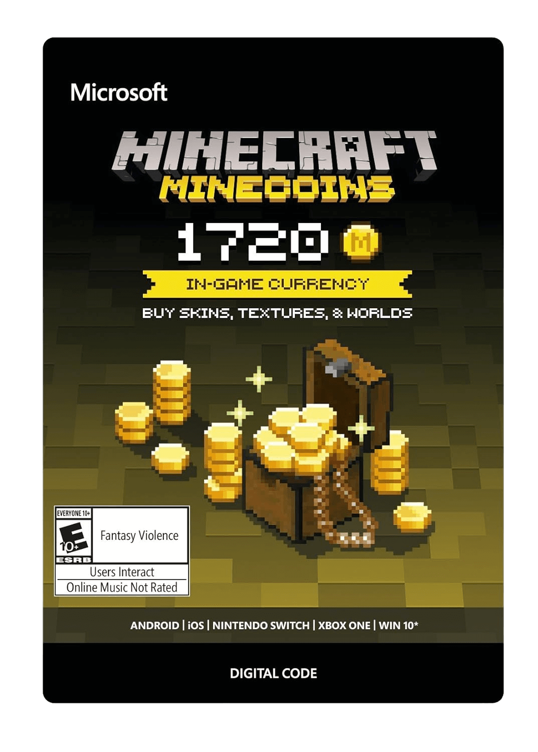 Minecraft MineCoins – 1720 Gavekort